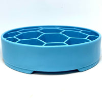 Honeycomb eBowl Deep Slow Feeder Dog Bowl for Enrichment | USA Made - BIG FRENCHIES
