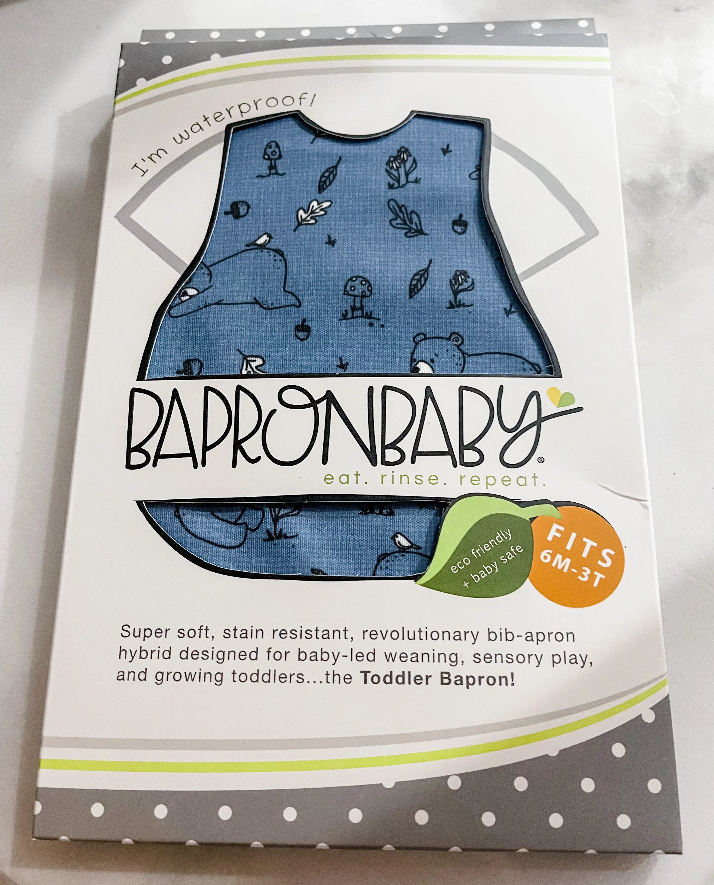 Bears In Blue Bapron SALE **PRESCHOOL SIZE ONLY** - BIG FRENCHIES
