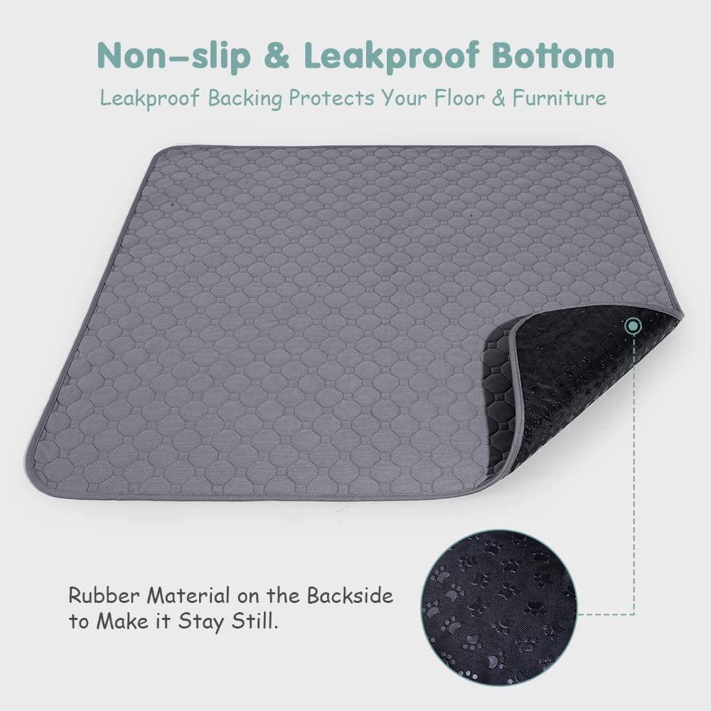 Mr. Peanut's Washable Reusable Pee Pads - Set of 3 - Thermal Waterproof and Leakproof Pet Carrier Comfort Mat - Available in 2 Sizes - BIG FRENCHIES