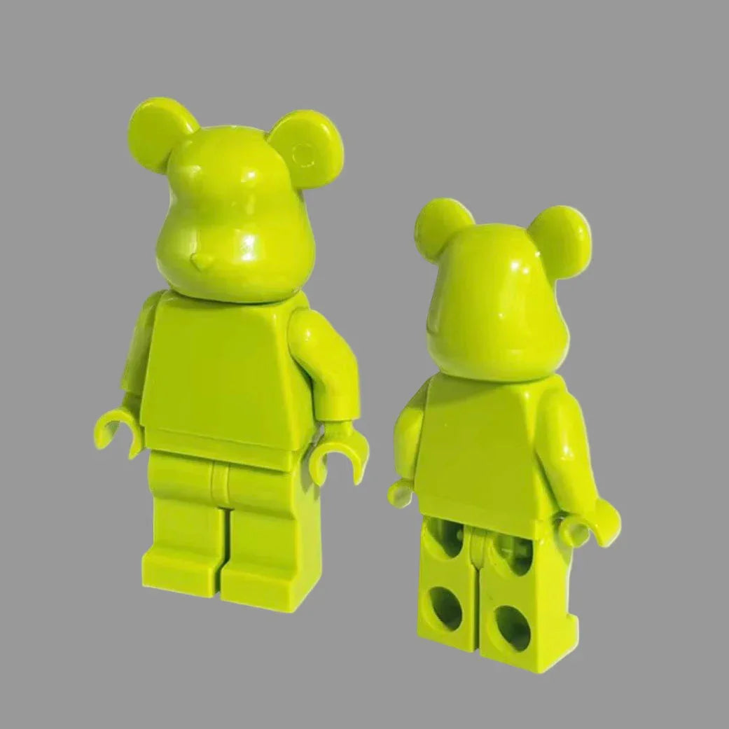 Bearbrick Monochrome Bear Minifigures – 20+ Vibrant Colors! - BIG FRENCHIES