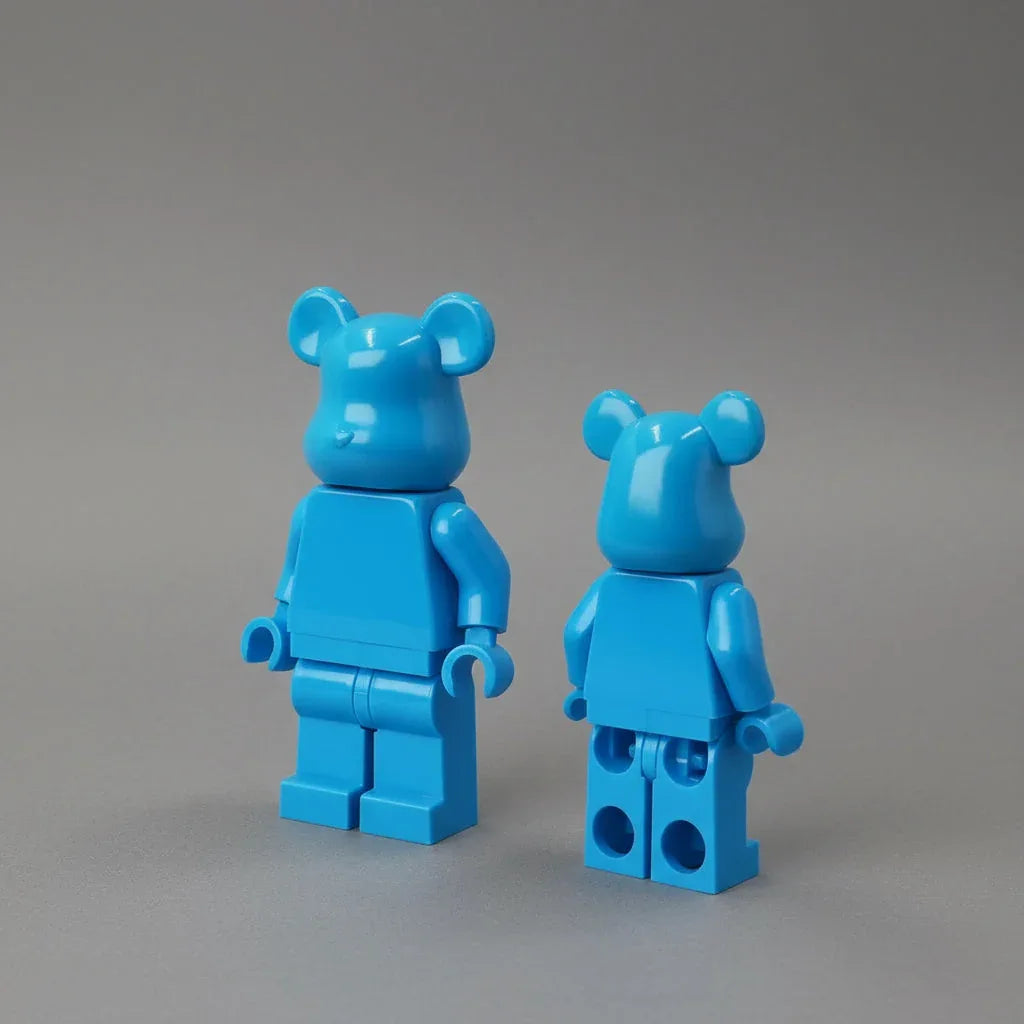 Bearbrick Monochrome Bear Minifigures – 20+ Vibrant Colors! - BIG FRENCHIES