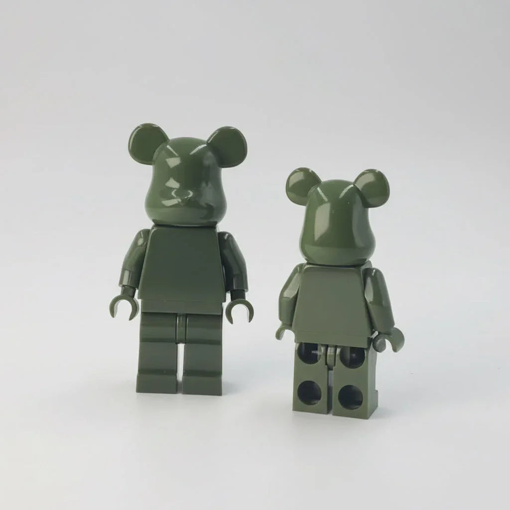 Bearbrick Monochrome Bear Minifigures – 20+ Vibrant Colors! - BIG FRENCHIES