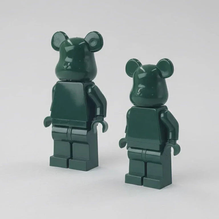 Bearbrick Monochrome Bear Minifigures – 20+ Vibrant Colors! - BIG FRENCHIES
