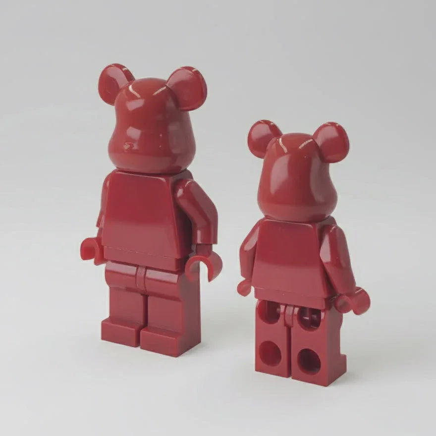 Bearbrick Monochrome Bear Minifigures – 20+ Vibrant Colors! - BIG FRENCHIES