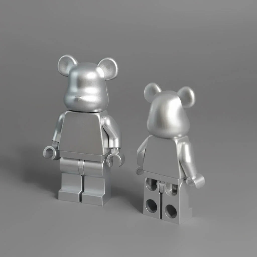 Bearbrick Monochrome Bear Minifigures – 20+ Vibrant Colors! - BIG FRENCHIES