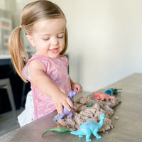 Dino Friends - Blush Bapron - BIG FRENCHIES