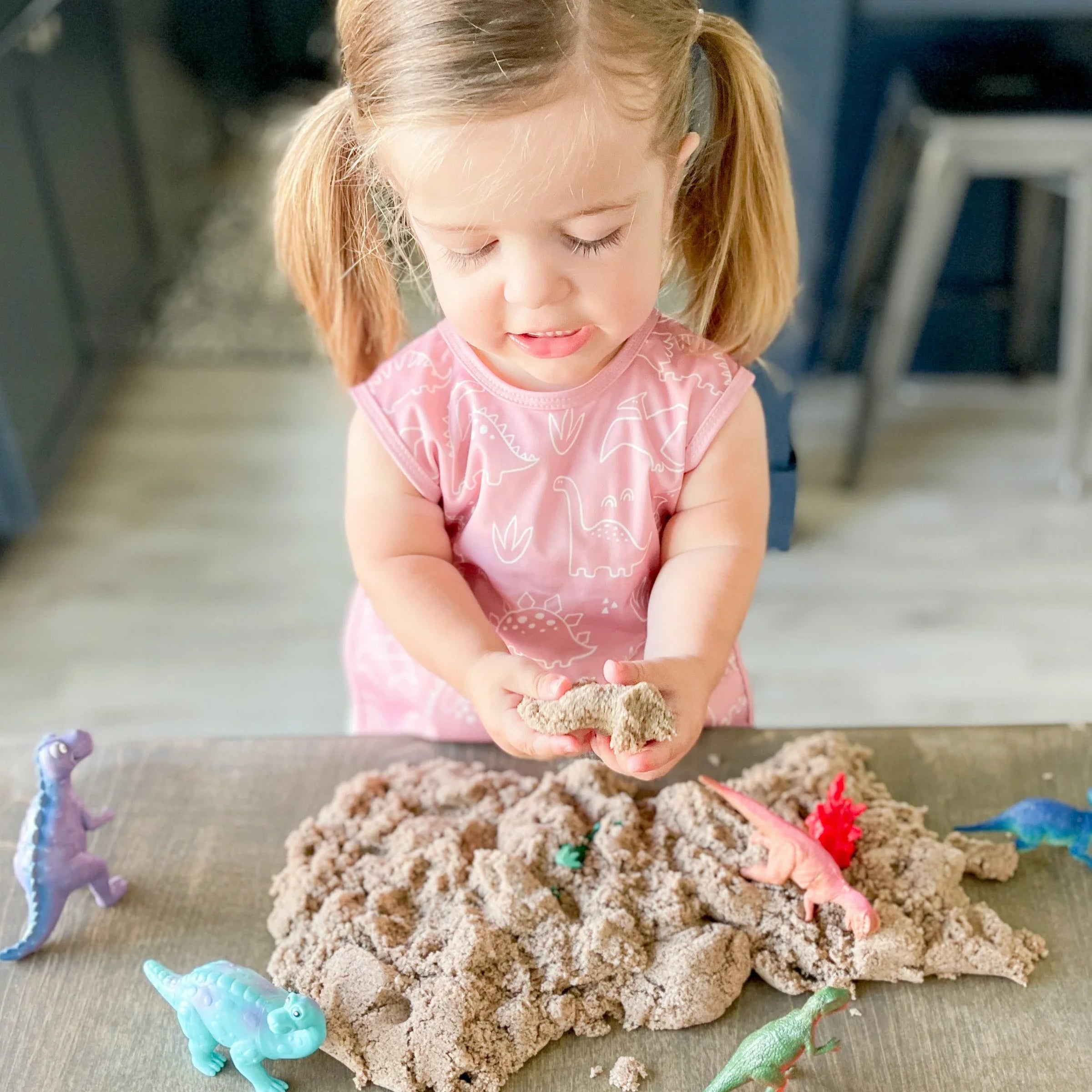 Dino Friends - Blush Bapron - BIG FRENCHIES