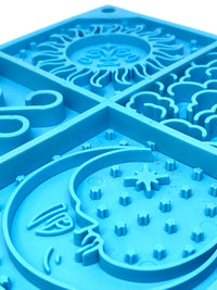 Sky eMat - Enrichment Lick Mat for Dogs and Cats | Celestial Design | SodaPup - BIG FRENCHIES