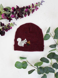 Squirrel Cashmere Hat - Child - BIG FRENCHIES