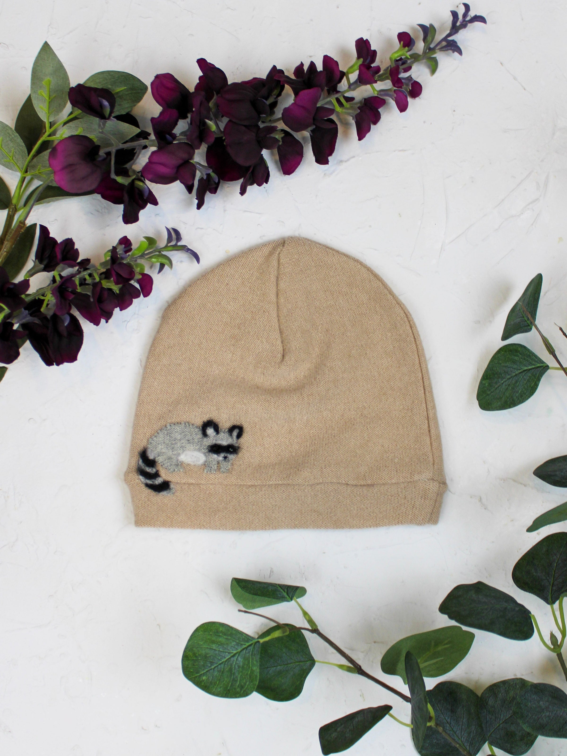 Raccoon Cashmere Hat - Child - BIG FRENCHIES