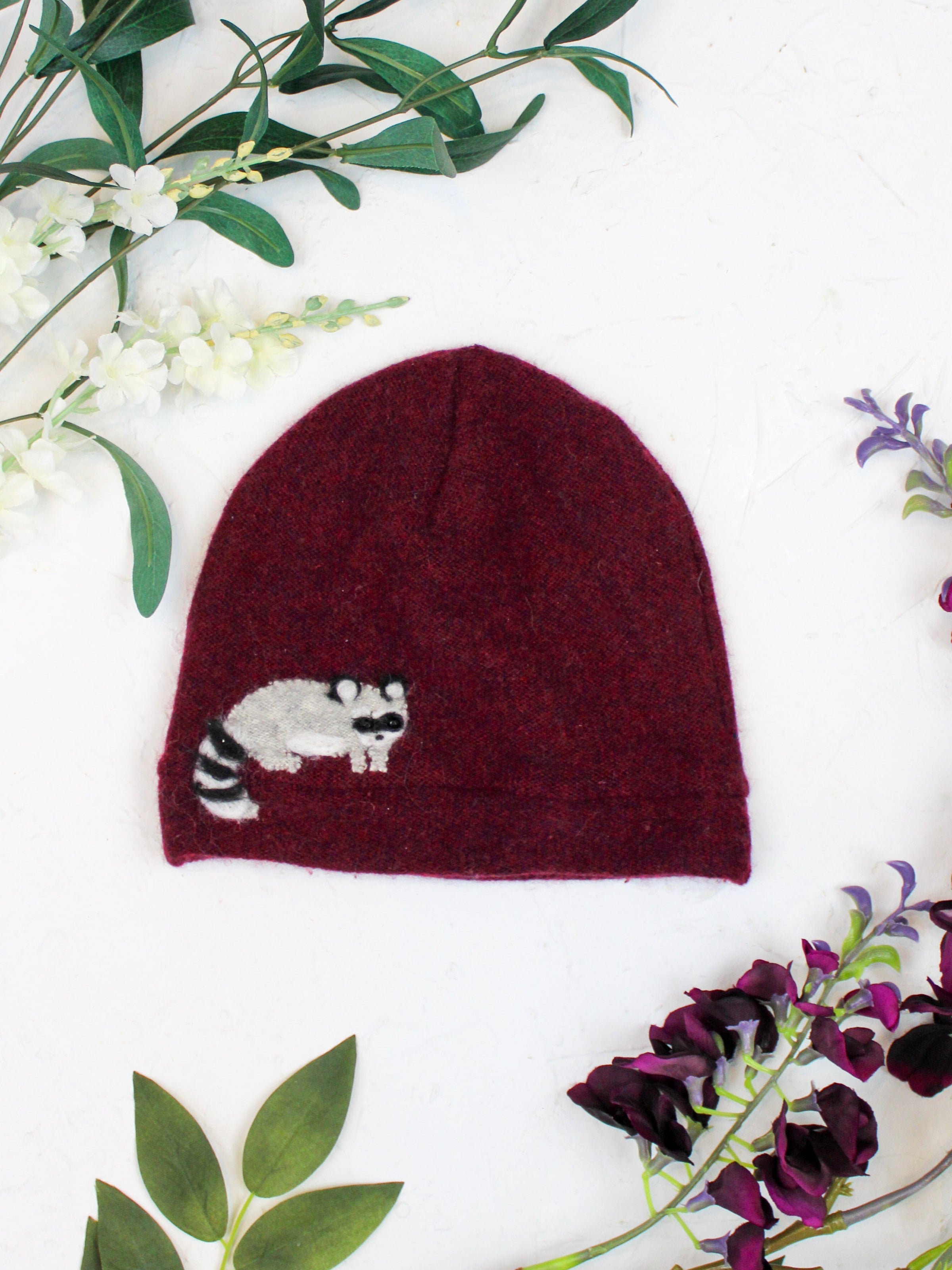 Raccoon Cashmere Hat - Child - BIG FRENCHIES
