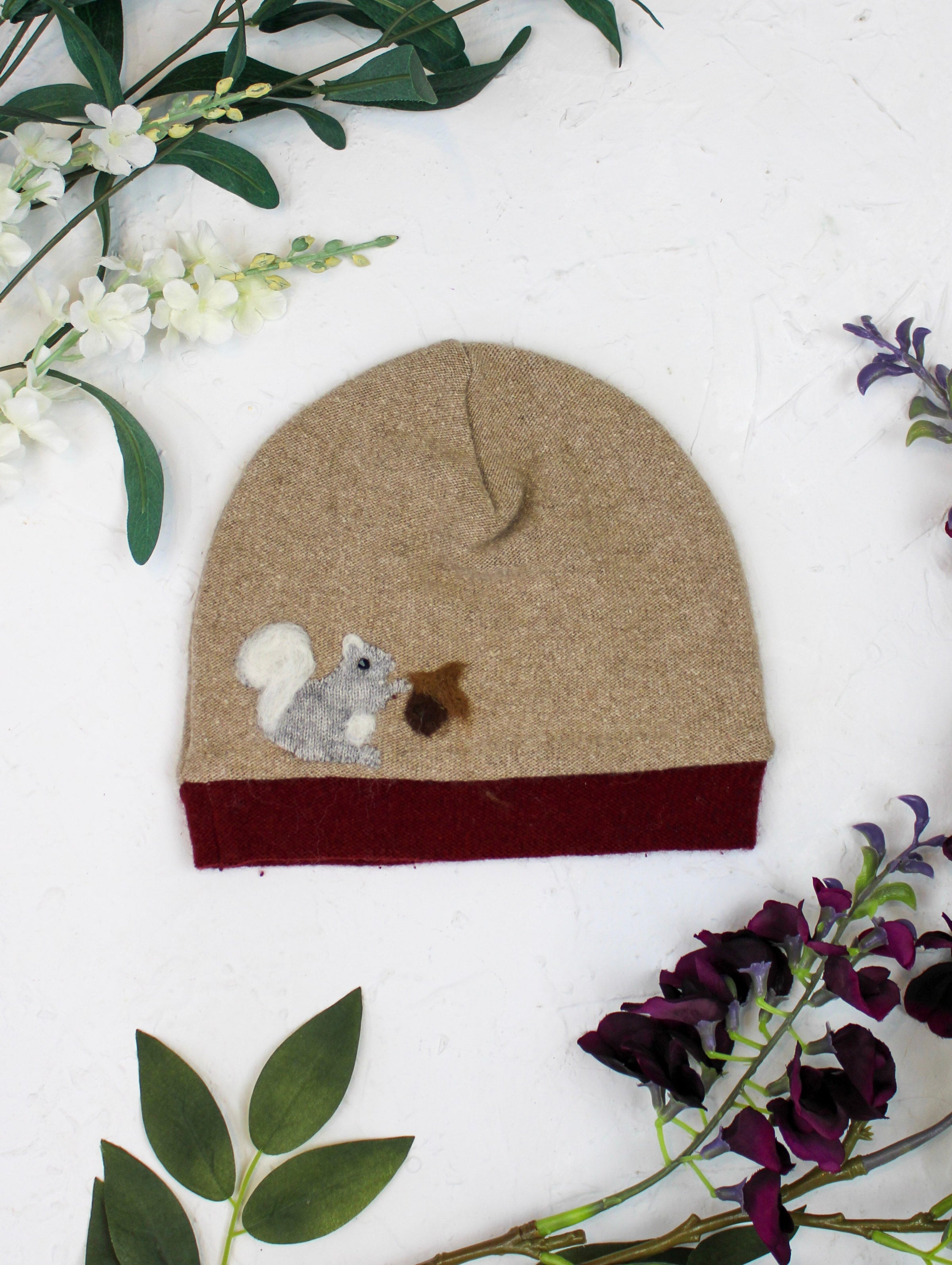 Squirrel Cashmere Hat - Child - BIG FRENCHIES