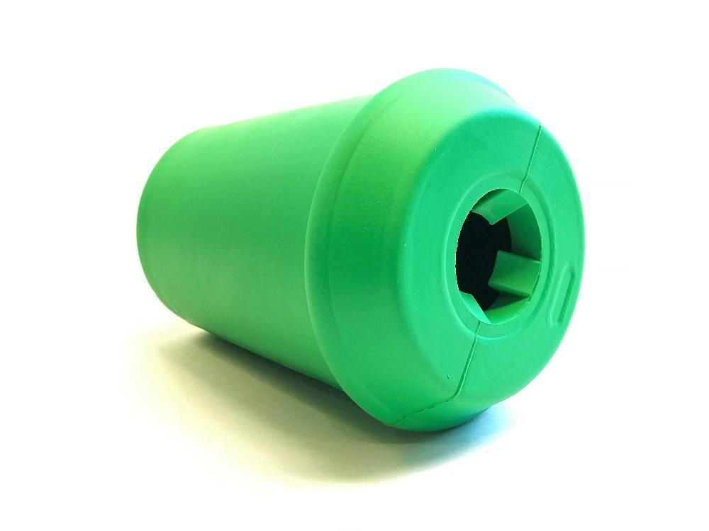 Coffee Cup Rubber Dog Chew Toy for Power Chewers | Treat Dispenser | USA Made - BIG FRENCHIES