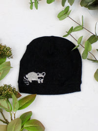 Raccoon Cashmere Hat - Child - BIG FRENCHIES