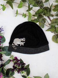 Raccoon Cashmere Hat - Child - BIG FRENCHIES