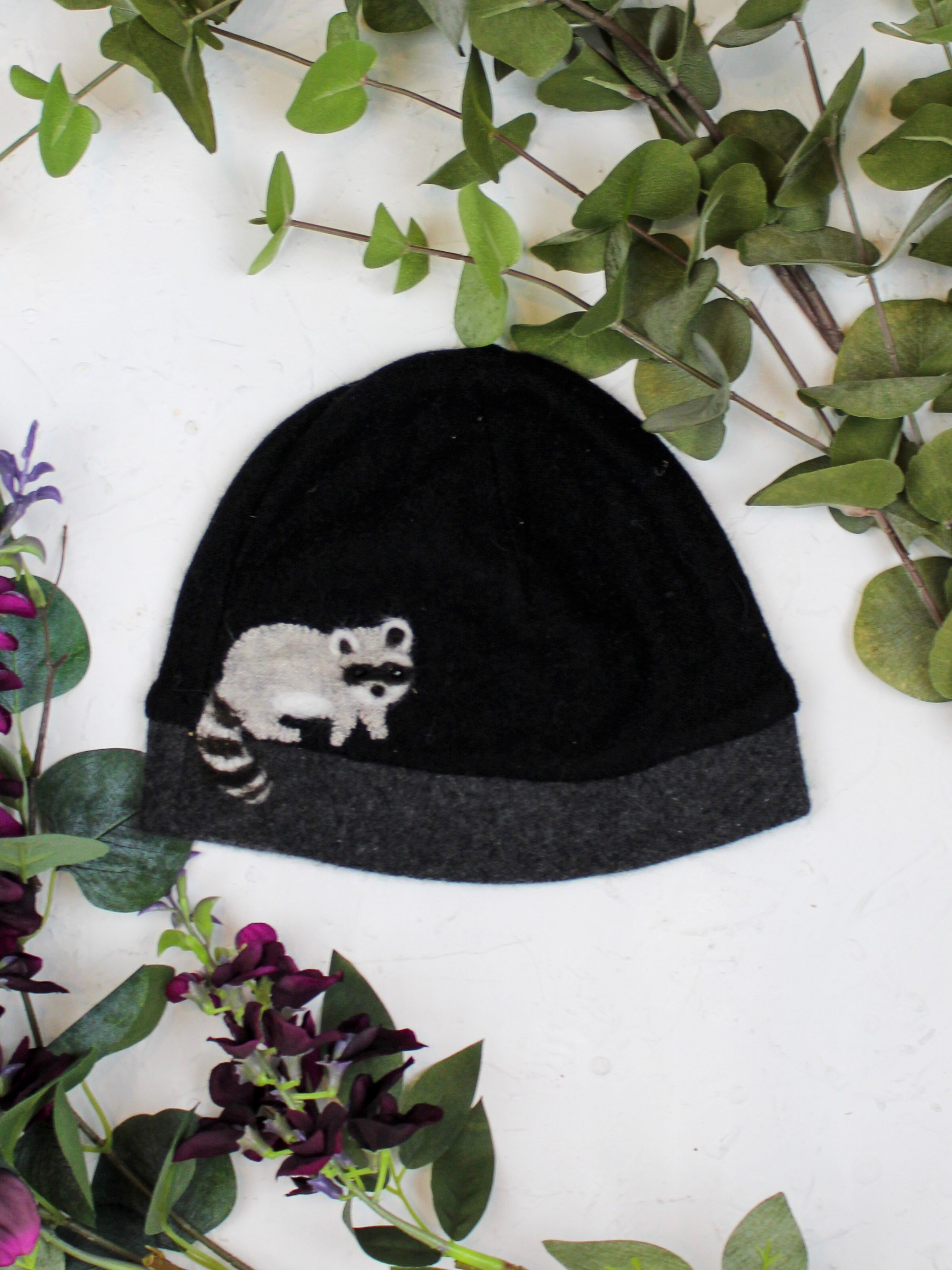 Raccoon Cashmere Hat - Child - BIG FRENCHIES