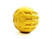 Industrial Dog Ball Rubber Chew Toy for Heavy Chewers | Yellow | USA Made | SodaPup - BIG FRENCHIES