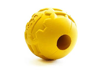 Industrial Dog Ball Rubber Chew Toy for Heavy Chewers | Yellow | USA Made | SodaPup - BIG FRENCHIES