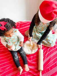 Cookies & Milk Apron - fits sizes youth small through adult 2XL - BIG FRENCHIES