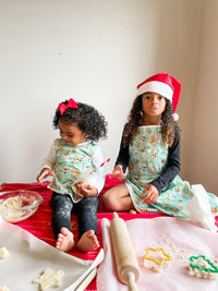 Cookies & Milk Apron - fits sizes youth small through adult 2XL - BIG FRENCHIES