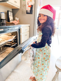 Cookies & Milk Apron - fits sizes youth small through adult 2XL - BIG FRENCHIES
