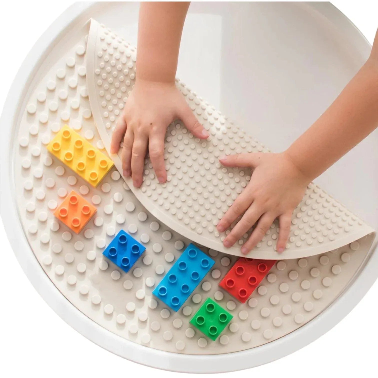 Sensory Play Tray with Removable Compartments and Lid - BIG FRENCHIES