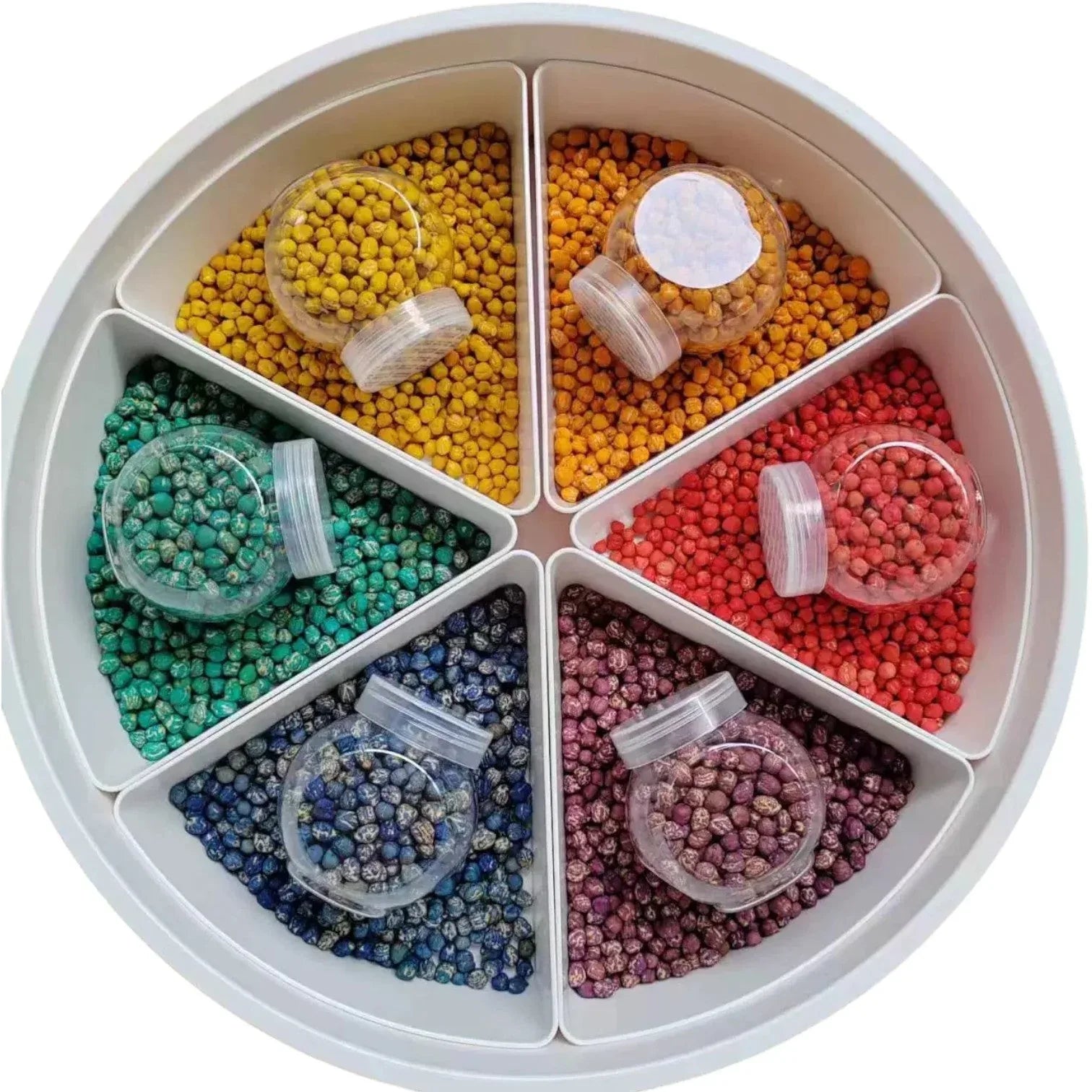 Sensory Play Tray with Removable Compartments and Lid - BIG FRENCHIES
