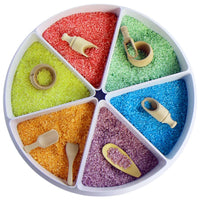 Sensory Play Tray with Removable Compartments and Lid - BIG FRENCHIES