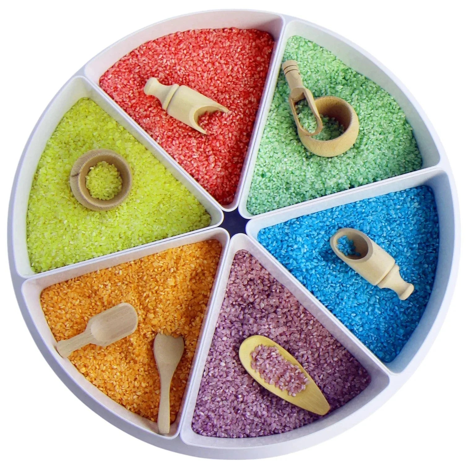 Sensory Play Tray with Removable Compartments and Lid - BIG FRENCHIES