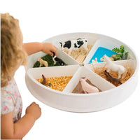 Sensory Play Tray with Removable Compartments and Lid - BIG FRENCHIES