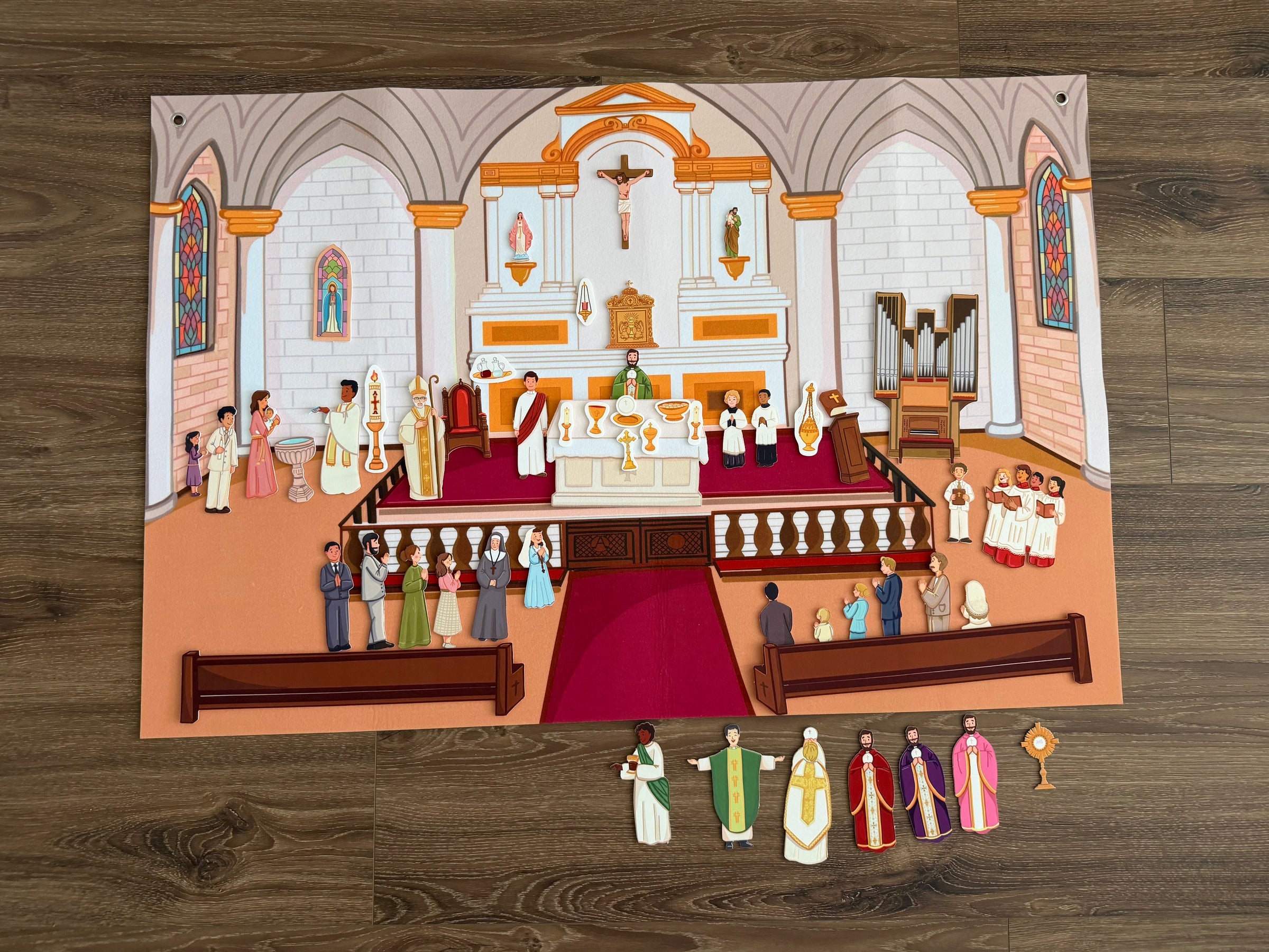 Pray & Play Church Story Board - BIG FRENCHIES