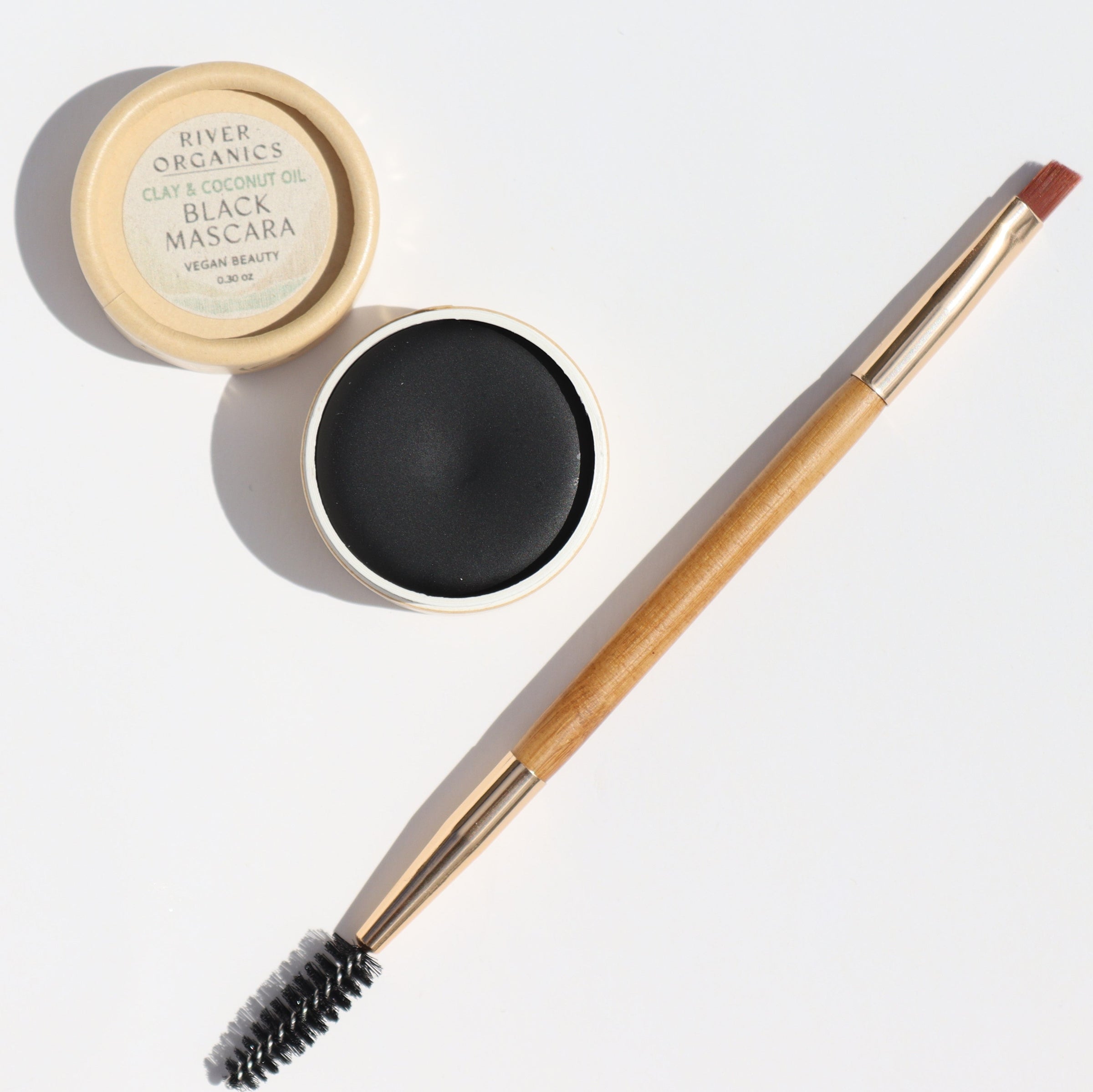Eco-Friendly Double-Sided Bare Wood Brow & Mascara Brush - BIG FRENCHIES