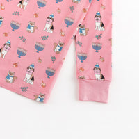 Hanukkah Pets (Long Sleeve PJ) - Pink - BIG FRENCHIES
