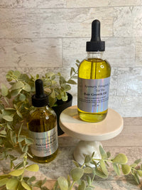 Hair Growth Oil with Tea Tree, Fenugreek, and Rosemary Infused Olive Oil - BIG FRENCHIES