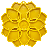Mandala eTray Shallow Slow Feeder Dog Bowl for Enrichment | USA Made - BIG FRENCHIES