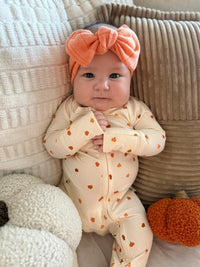 Little Pumpkin Bamboo Zippy Romper - BIG FRENCHIES