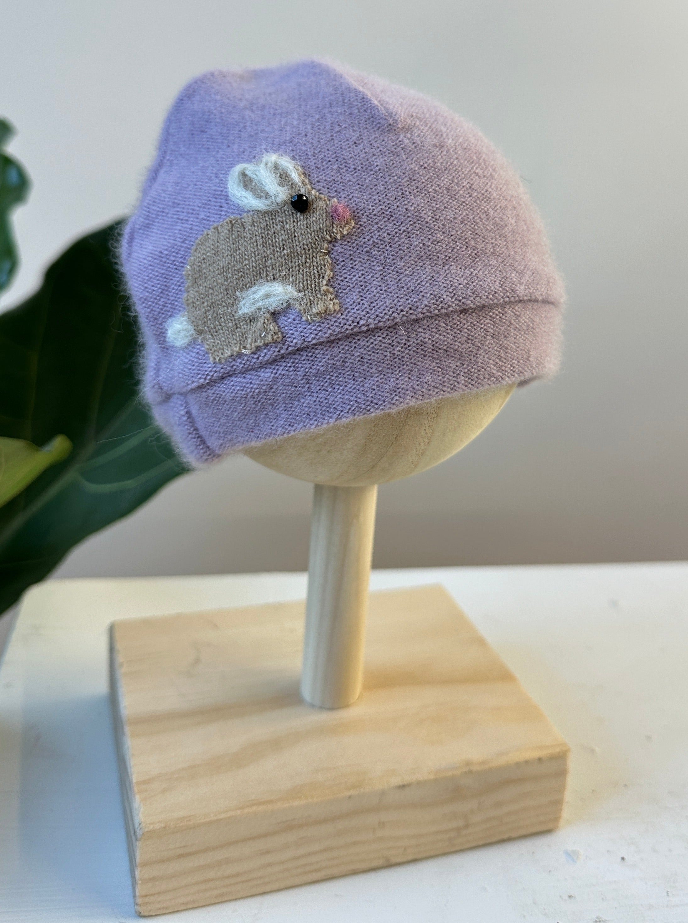 Bunny Cashmere Hat - Newborn - BIG FRENCHIES