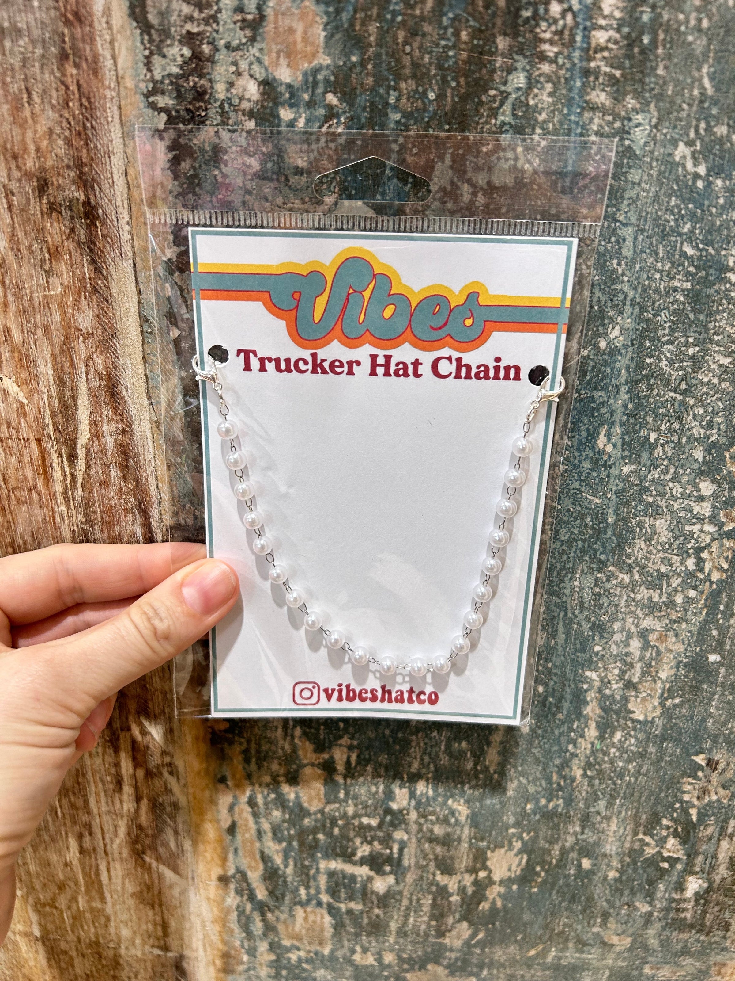 Pearl Trucker Hat Chain - BIG FRENCHIES