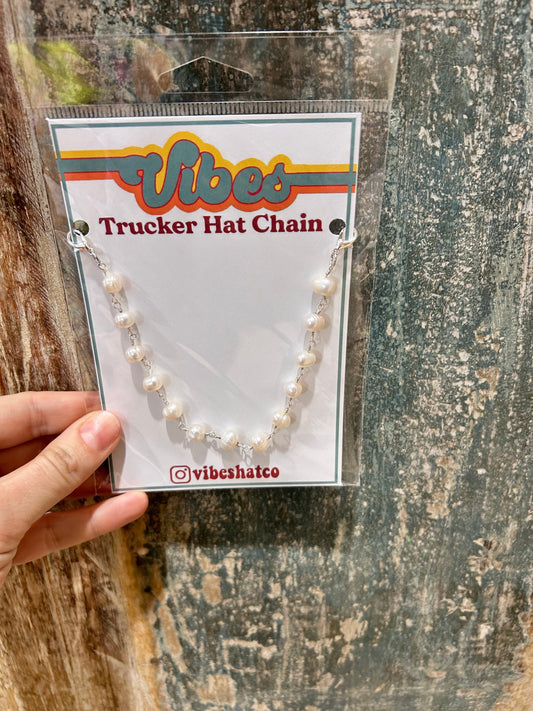 Cultured Pearl Trucker Chain - BIG FRENCHIES