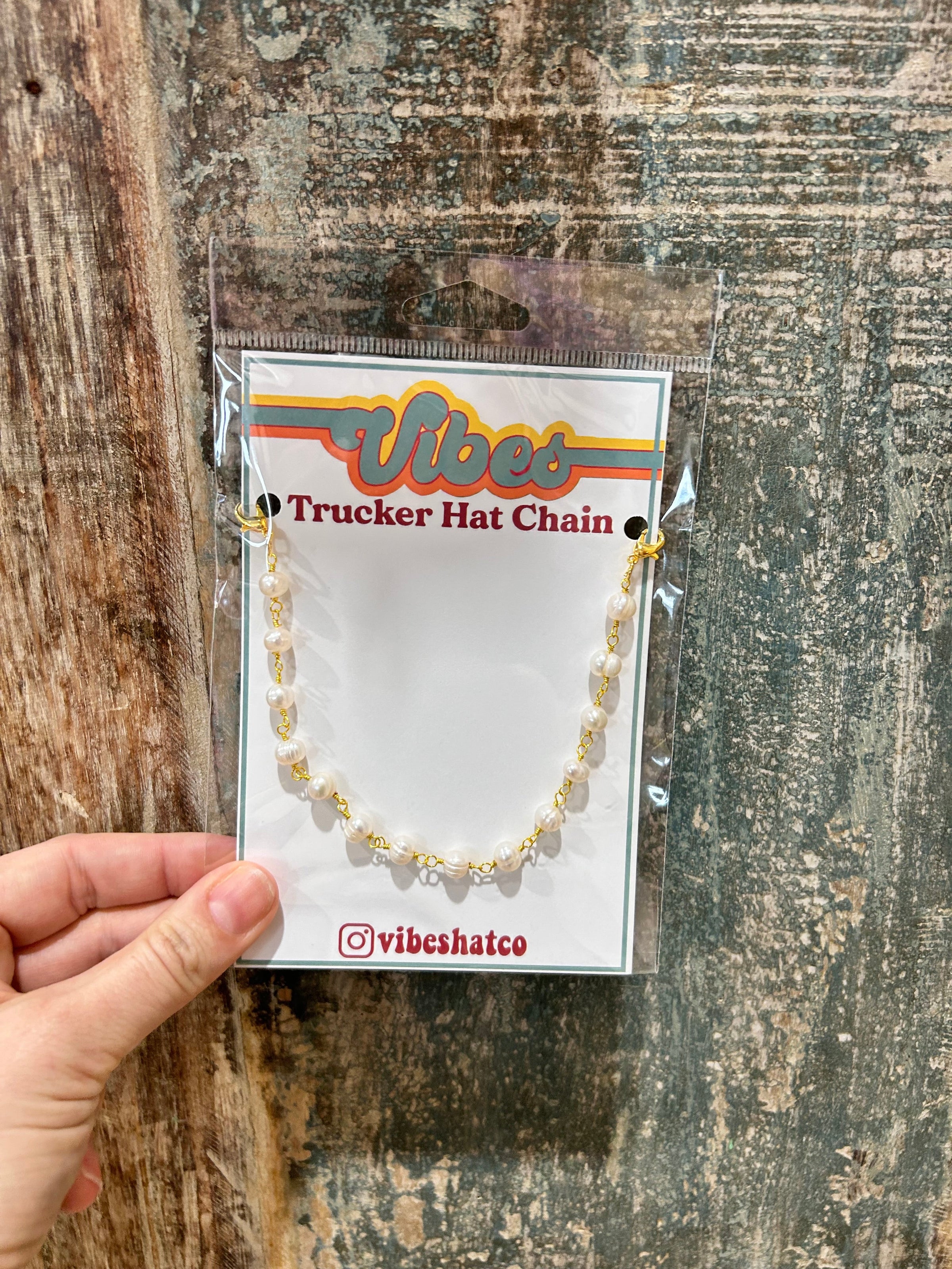 Cultured Pearl Trucker Chain - BIG FRENCHIES