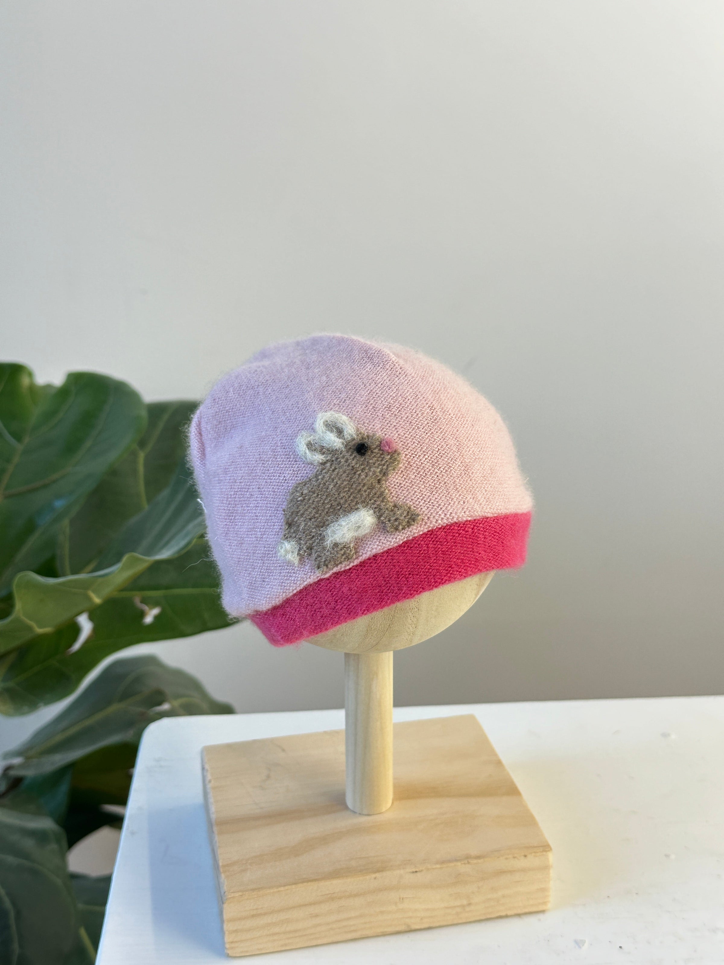 Bunny Cashmere Hat - Newborn - BIG FRENCHIES