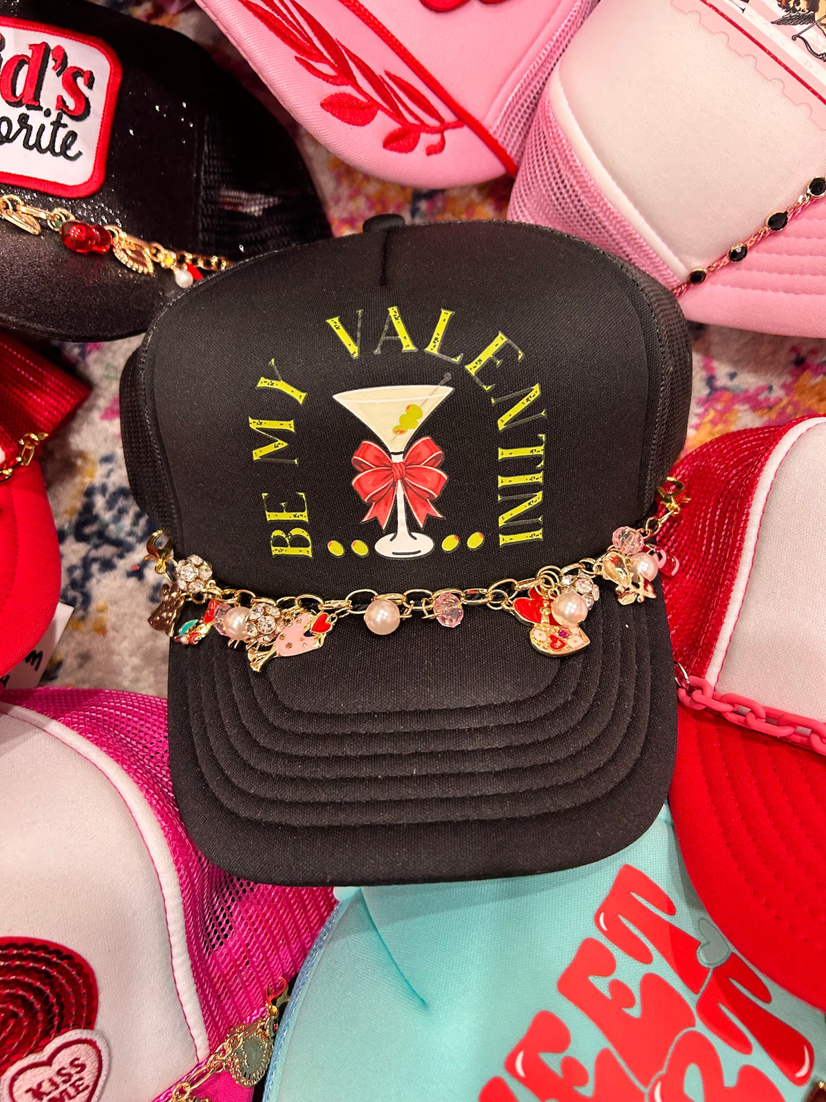 Be My Valentini Trucker Hat - BIG FRENCHIES