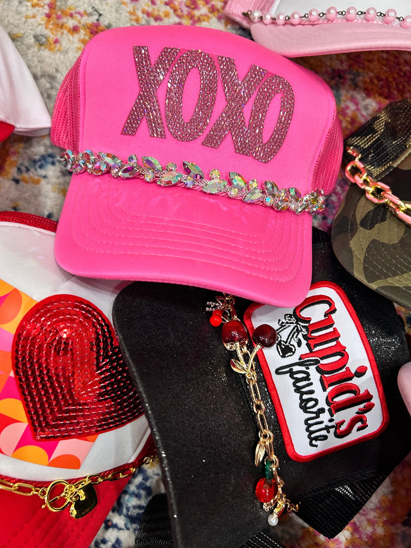 XOXO Rhinestone Trucker - BIG FRENCHIES