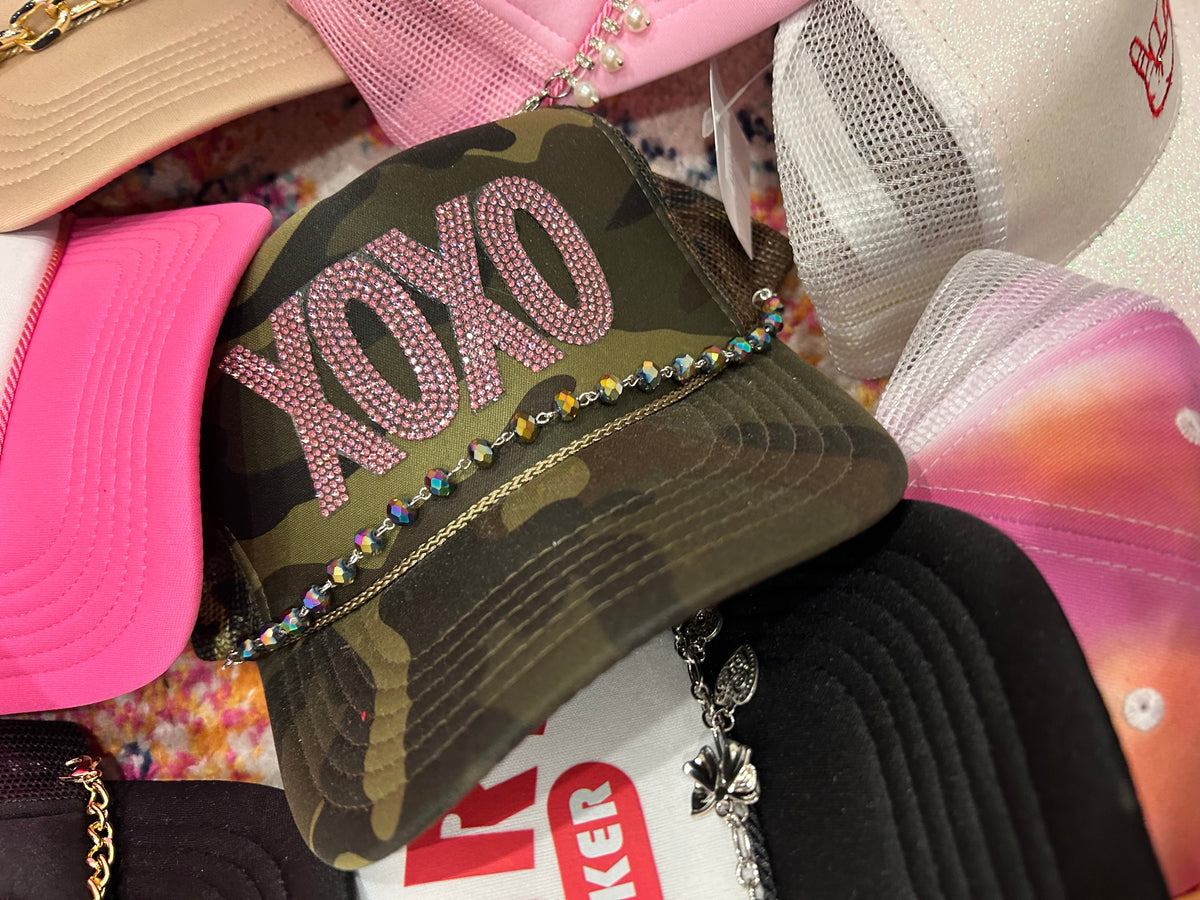 XOXO Rhinestone Trucker - BIG FRENCHIES