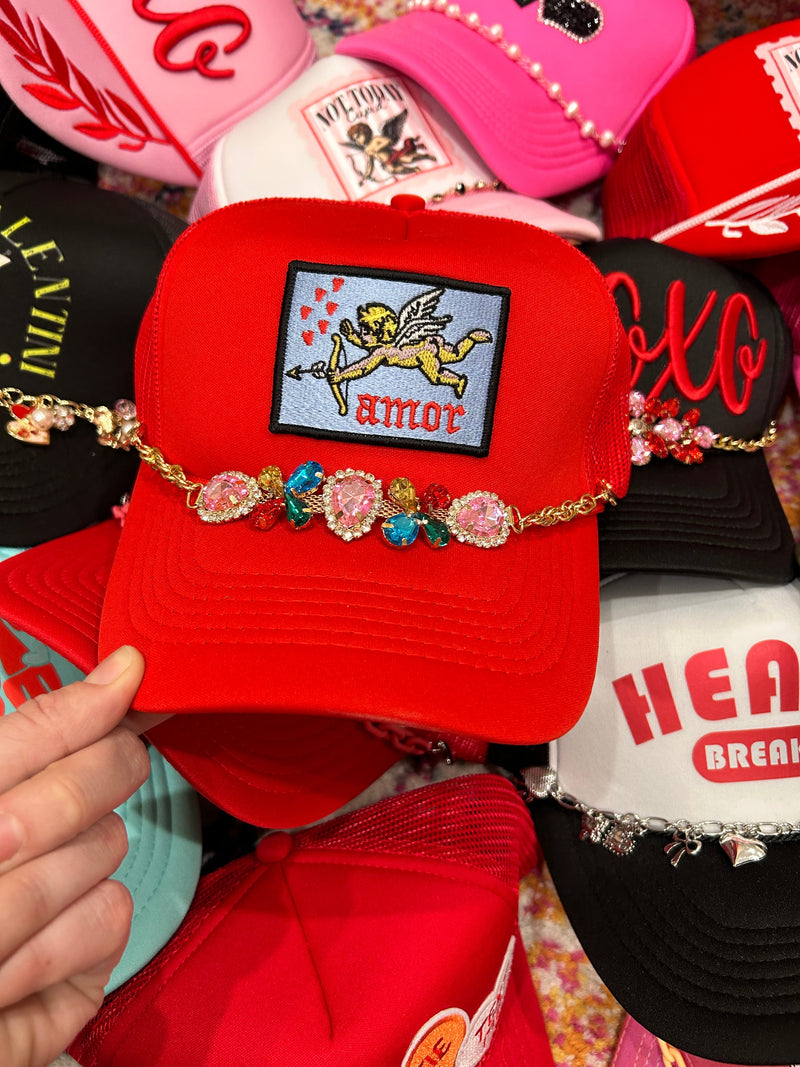 Amor Patched Trucker Hat - BIG FRENCHIES