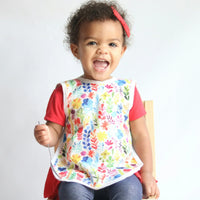 Rainbow Watercolor Floral Bapron - BIG FRENCHIES