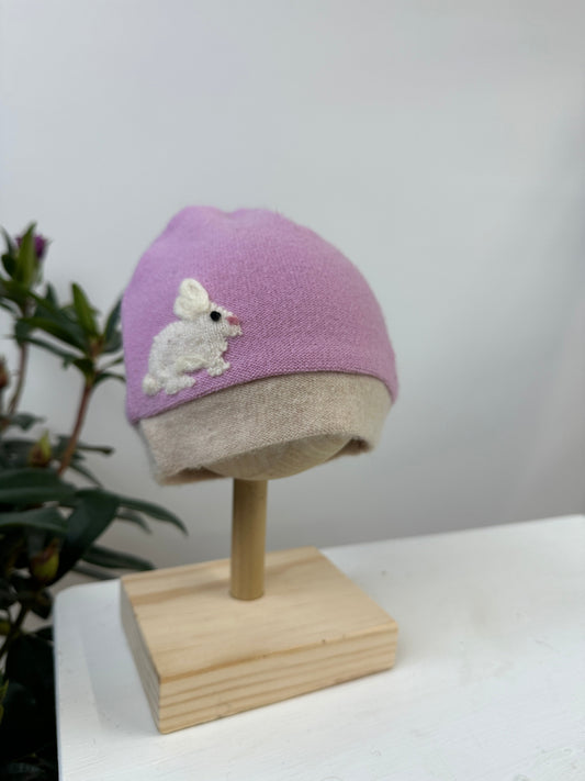 Bunny Cashmere Hat - Baby - BIG FRENCHIES