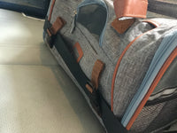 Mr. Peanut's Gold Series Big Apple XL Size Double Expandable Pet Carrier - BIG FRENCHIES