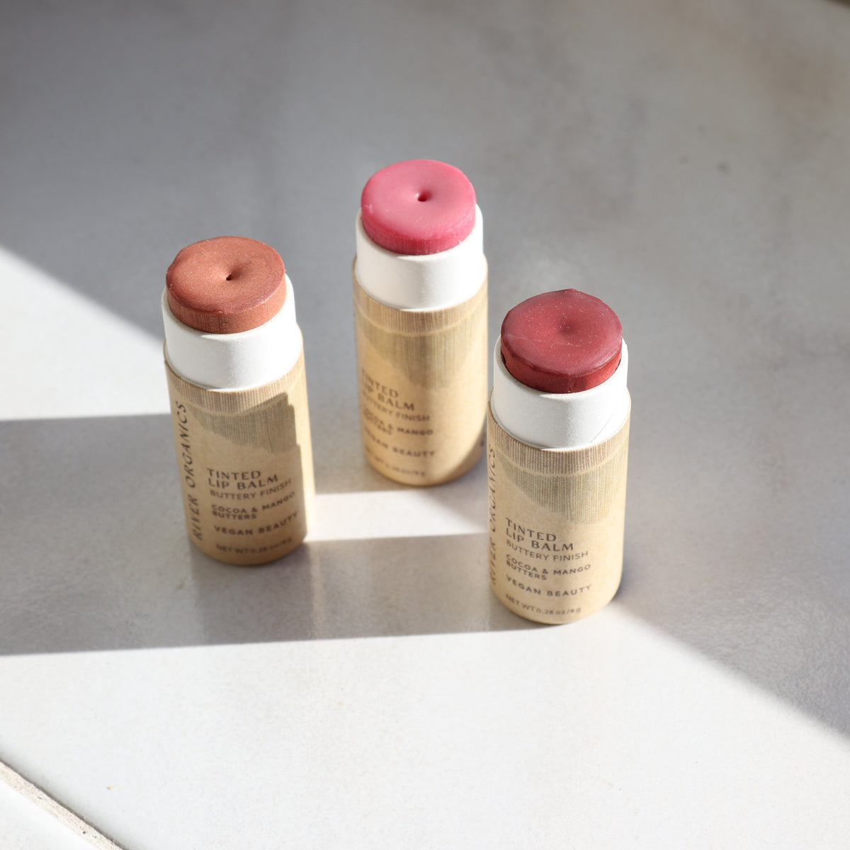 Set of 3 Tinted Vegan Lip Balms - BIG FRENCHIES