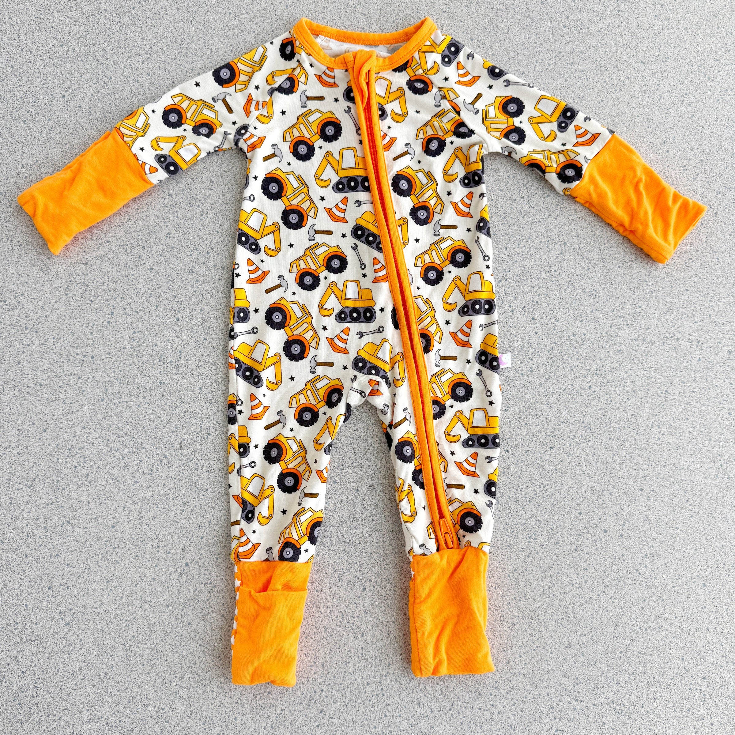 Construction Trucks Bamboo Pajamas - BIG FRENCHIES